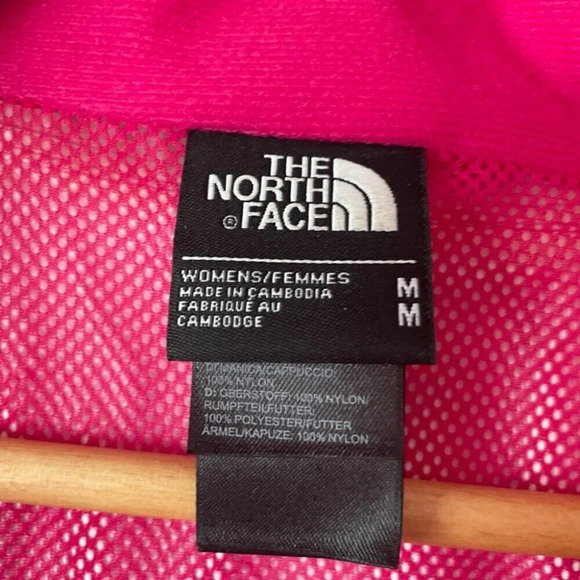 The North Face Antora  Dryvent Jacket Coat Hot Pink Size Medium - Picture 7 of 8